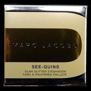 Marc Jacobs See-Quins Glam Glitter Eyeshadow 84 GLAM NOIR BNIB Full Size